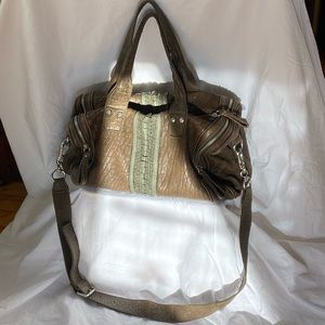 liebeskind vintage green leather bag